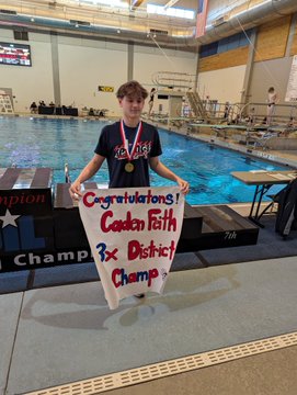 Senior dives into State