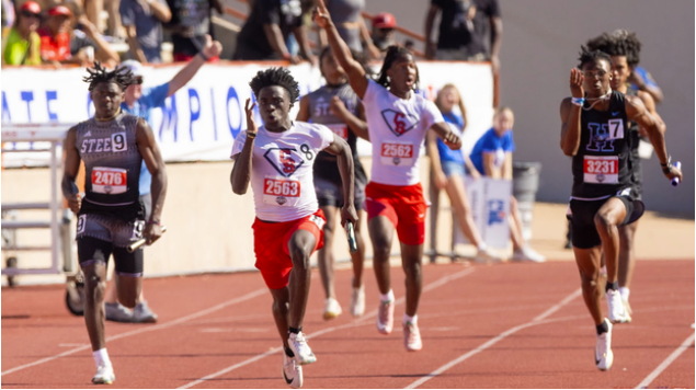Springs 4x100m Relay Team sprints to State Championship, set new records